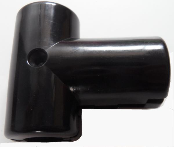 Buy cheap Standard T Connector Black PA6 Playground Spare Parts from wholesalers