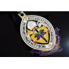 Buy cheap Imiation Hard Enamel Or Soft Enamel Die Cast Zinc Alloy Metal Award Medal Bespoke Design from wholesalers