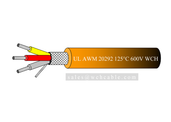 UL20292 Durable Elastomer TPE Industrial Control Cable