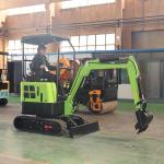 Swing Boom 1.8Tone Mini Hydraulic Excavator Tailless Small Home Excavator