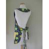 Buy cheap Ladies Apron, Adult Apron, Blue Kitchen Apron, Full Cooking Apron, Kitchen Apron, Floral Apron, Gift For Her, Full Apron from wholesalers