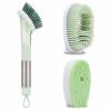 Buy cheap Stainless Steel Handle Scrubber Brush With 3 Replacement Head from wholesalers