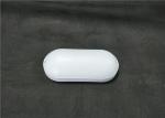 PP Oval LED Bulkhead Lamp Matt White Diffusor Outdoor 70-80lm / w 60Hz