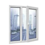 Customized Modern Glass Casement Window Soundproof PVC UPVC Windows