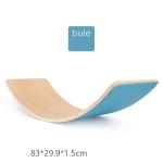 Wooden Seesaw Bent Board Exercise Balance for Children