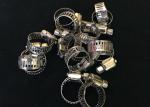 201 Stainless Steel Pipe Clamps / Ss Hose Clamp 10-16 13-19 Diameter