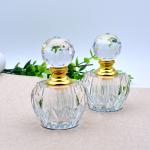 Luxury 3ml Empty Crystal Essential Oil Bottle Hot Stamping Shockproof