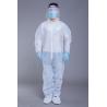 Buy cheap Waterproof Hooded Disposable Coverall With Elastic Cuff from wholesalers