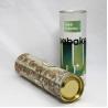 Buy cheap Classical Custom Tinplate Lid Kraft Paper Tube Paper Tube Packaging for Wine / Toys / Picture Rolling Packaging from wholesalers