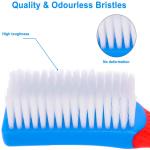 PP Filament Nano Automotive Interior Brush With Rubber Handle