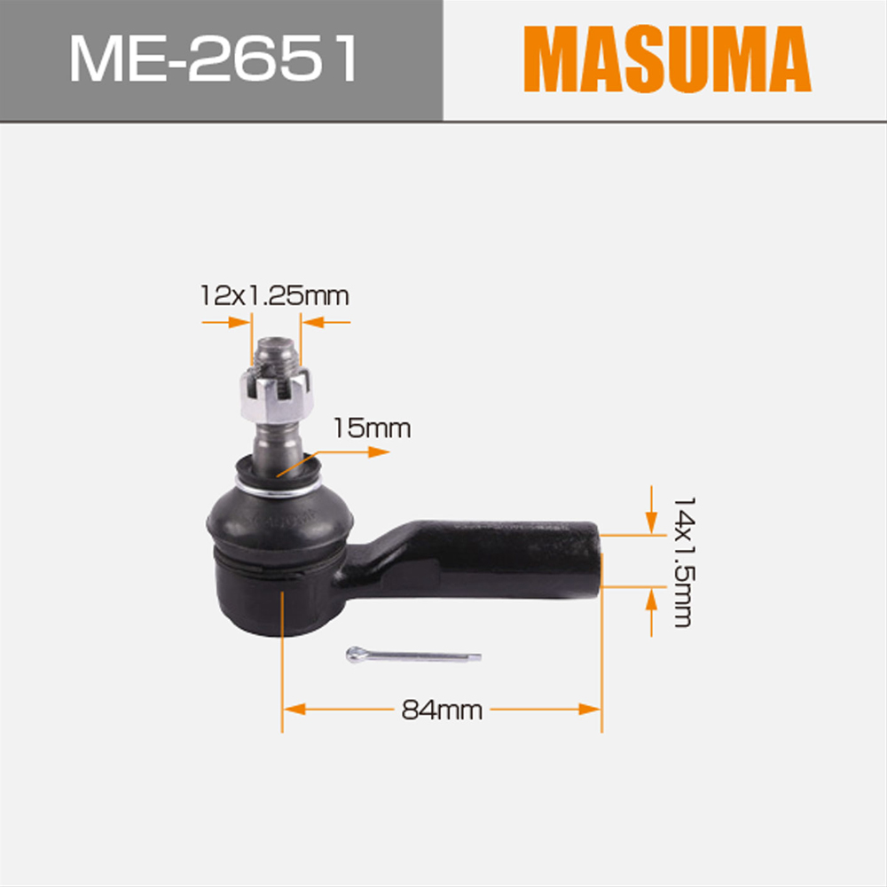 Tie Rod End 45046-29305 45046-19175 45046-29265 45046-09700 for Toyota CAMRY COROLLA ME-2651