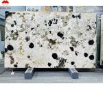 Brazilian Splendor White Quartzite Stone Big Slab 18mm Thickness for Villas and