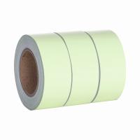 Buy cheap Waterproof Glow In The Dark Tape Luminous Photoluminescent film for Safety product