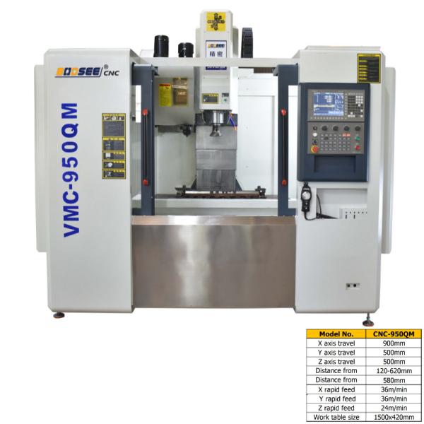 Buy cheap Industrial CNC High Speed Machining Center Equipment High Rigidity BT40 Spindle from wholesalers