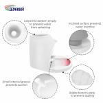12" Bathtub Long Handle Cleaning Brush TPR Silicone Material Toilet Brush With