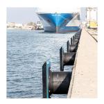 High Energy Absorption and Low Reaction Force Marine Super Cell Rubber Fender