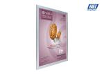 Ultra-thin Clip Silver Snap Poster Frames LED Light Box Energy Saving