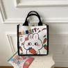 Buy cheap Winnie The Pooh Rubber Stamp Shopping Bag Kiki Titi Cartoon Shoulder Canvas Ladies from wholesalers