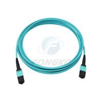 Buy cheap Professional Manufacturer 1 meter 12 cores Fiber Optic Patchcord OM3-300 female product