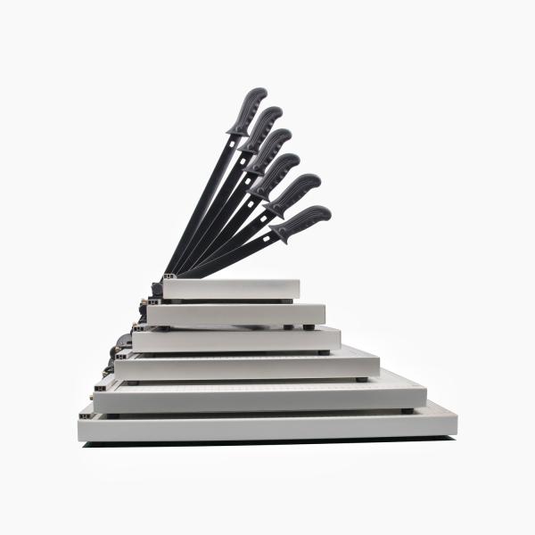 Lightweight A4 Mini Paper Cutter Steel Material 1.55Kg Weight for Trimming Card