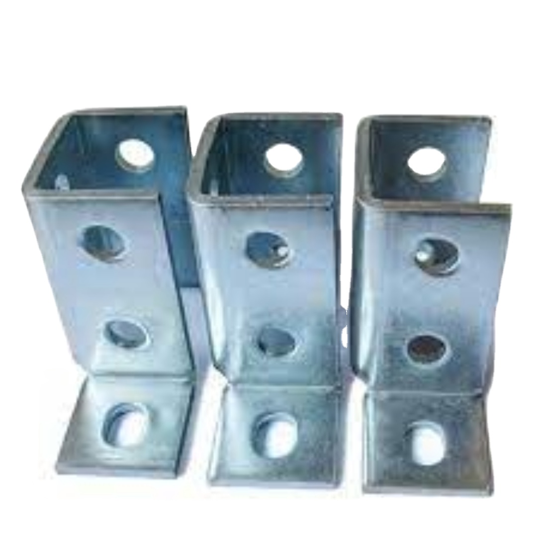Washroom Custom Metal Fan Housing Bracket with Durable Triangle Bracket Structure