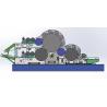 Buy cheap 2500mm Nonwoven Converting Machinery Carding Equipment for carpet and geotextile from wholesalers
