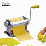 Rubber SS Dough Sheet Pasta Roller Machine Shule With Detachable Motor