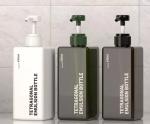 Manufacturer 32 Oz 650Ml Empty PETG Plastic Black Shampoo Pump Bottles Custom