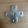 Buy cheap Strong Quake Seismic Accessories Adjustable Angle Galvanized Bolted Steel Bracket Accessories from wholesalers