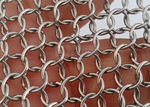 Buy cheap Welded Type Metal Ring Mesh For Architecture Decoration from wholesalers