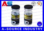 15ml Peptide Bottle Labels , Hologram Printed Personalized Bottle Labels