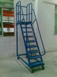 Buy cheap Manual Picking High Climbing Ladder Industrial Equipments with Movable Wheel from wholesalers