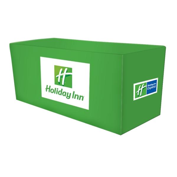 Quality Customized Display banner fabric printing table cloth/tradeshoe table cloth for sale