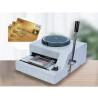 Buy cheap PVC Card Embosser Stamping Machine for Plastic Card Making from wholesalers