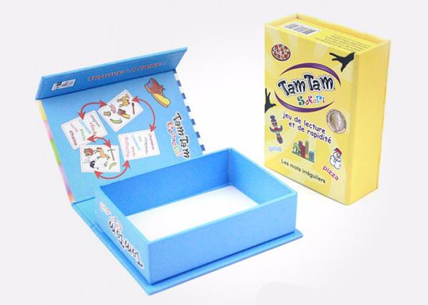 Buy cheap Pretty Cardboard Shirt Boxes , Magnetic Flip Top Box With Flocking Plastic Blister from wholesalers
