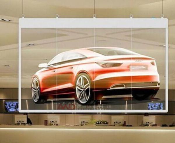 Buy cheap Ultra-thin Good Price Hanging 3840hz Mesh Led Advertising Screen from wholesalers