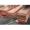 Buy cheap Extruded Copper Bus Bar TU2 C10200 C1020 Cu-OF 2-60mm Electric Copper Flat Bar from wholesalers