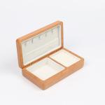 Durable wooden box jewelry storage box Ring Packaging Custom logo