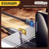 Buy cheap ESSAGER ES-X61 Series A-C 100W Max Best USB Cable C Charging Cord from wholesalers