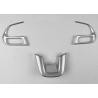 Buy cheap Plastic ABS Auto Interior Trim Parts Steering Wheel Garnish Chrome for Jeep Compass 2017 from wholesalers