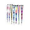 Buy cheap Dye Sumblimation Flat Polyester Retractable Lanyard Card Holder Full Colors from wholesalers