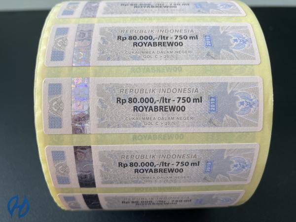 Buy cheap Custom Logo Paper Rolling Canada Tax Stamp Cigarette Packaging Label from wholesalers