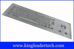 Vandal Proof Stainless Steel Industrial Computer Keyboard With 64 Keys