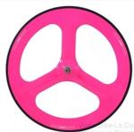 2014 colorful new700c light tri-spokes /3-spoke carbon clincher wheel for road