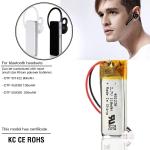 401230 3.7v Slim Lipo Battery 100mah 500 Times Cycle Life