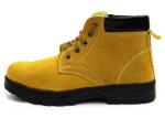Electric Welding Shoes Yellow High Temperature Resistant Work Shoes Safety