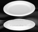 round pizza plate/Restaurant & hotel dinner plates made by bideogradable, Heat