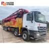 Buy cheap Good Partner SANY 72m mounted trailer price putzmeister spare parts used mobile sale concrete pump truck from wholesalers