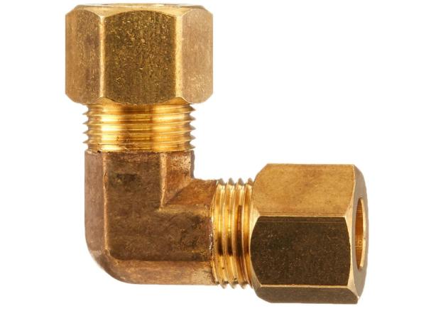 Buy cheap OEM Round 3/4'' 90 Degree Brass Compression Fitting from wholesalers