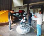High Speed SS Turgo Water Wheel High Strength Long Lifespan 1.1m